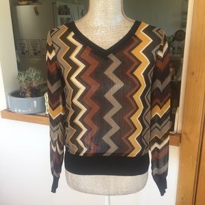 Missoni sheer top XS 🌈💗❤️🔥